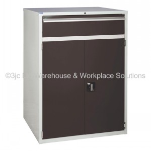 Euroslide Storage Cabinet 1 Drawer & Cupboard 1200mm